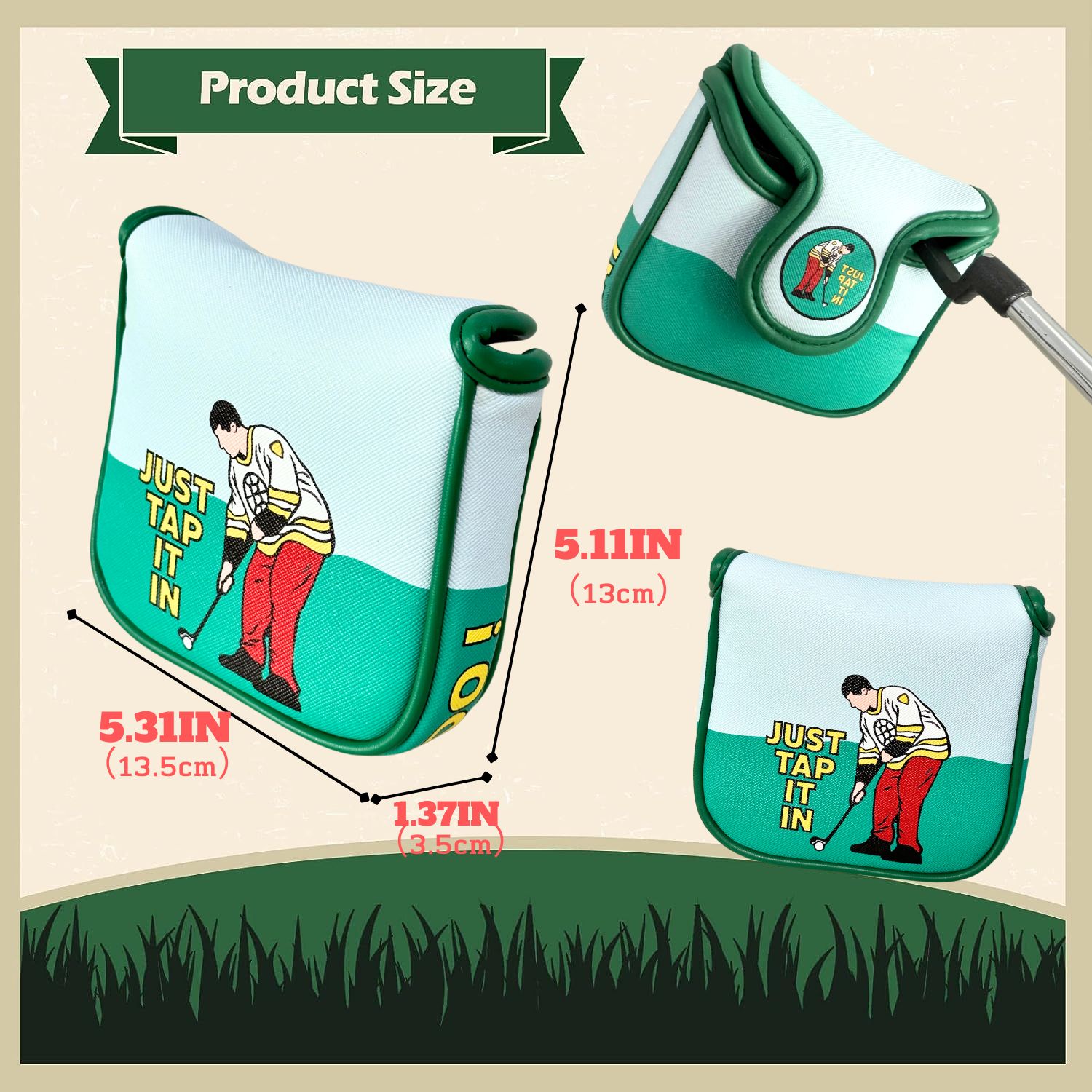 Funny Pu Lederen Golf Putter C - Women'S Golf Accessories recensie en prijs