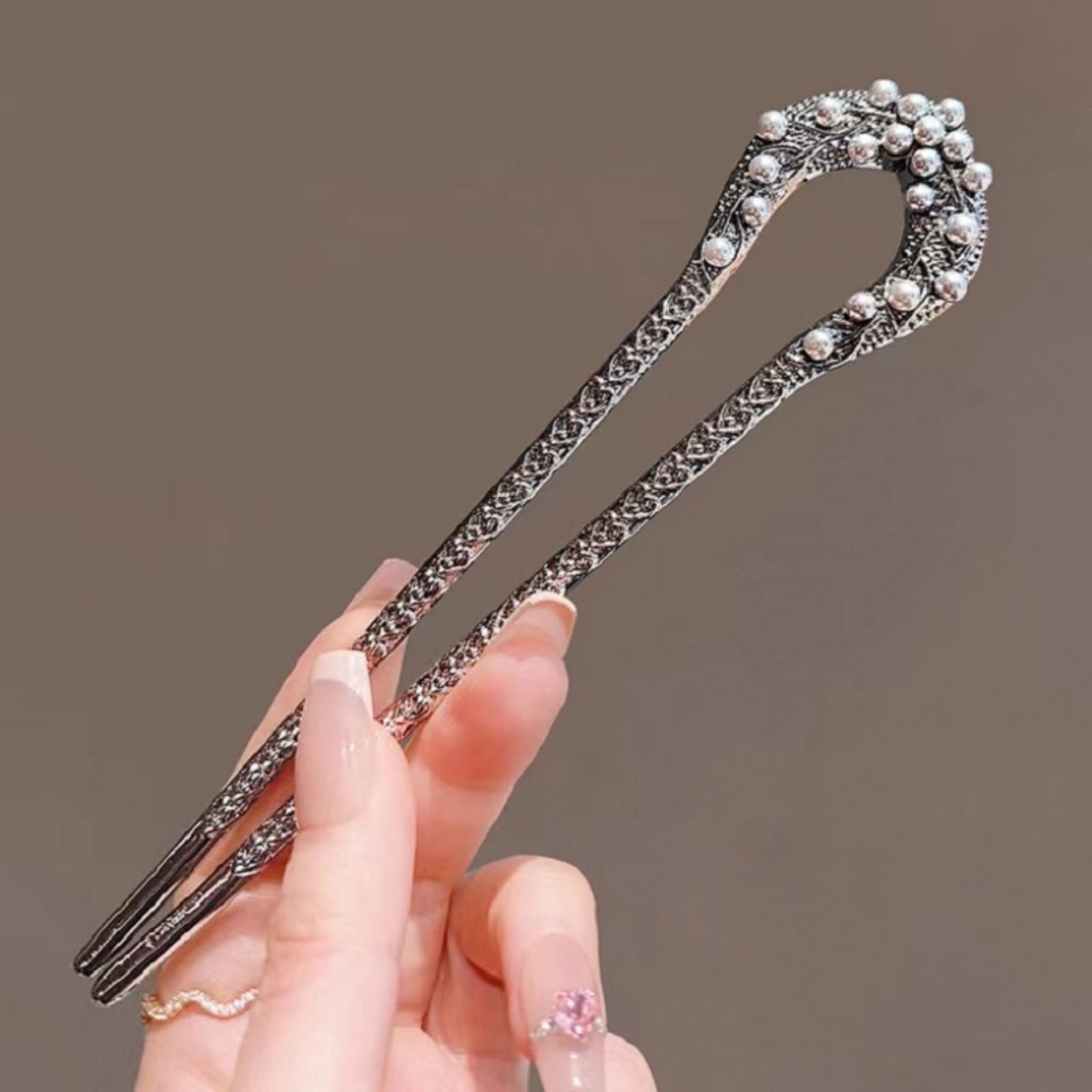 Nieuwe Parel U-vormige Haarspe - Women Accessories Shop recensie en prijs