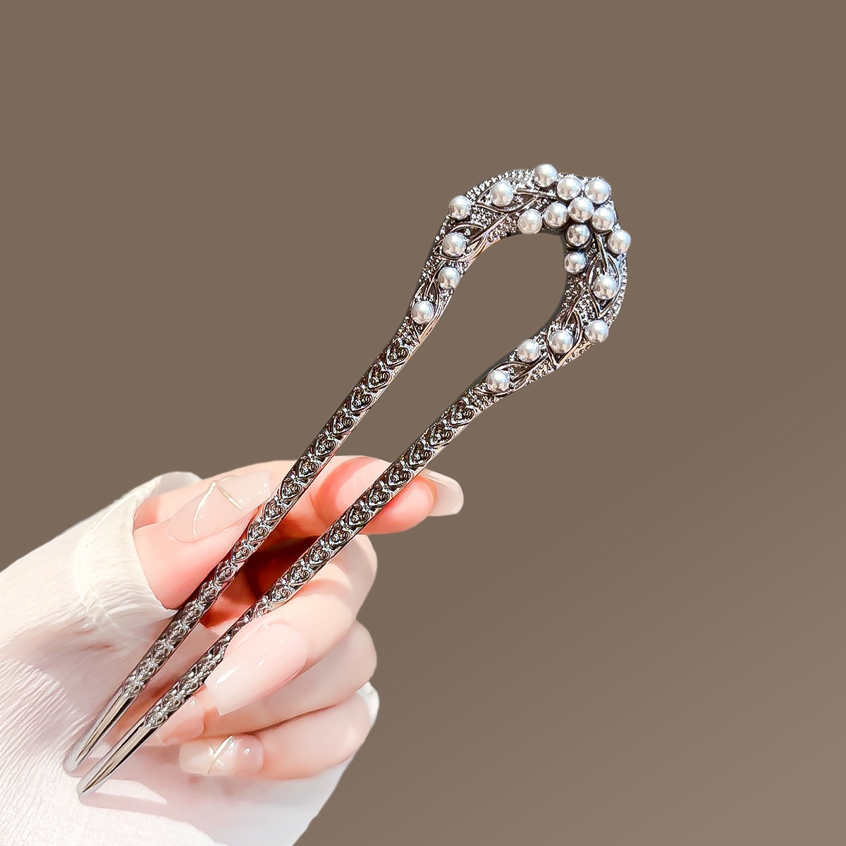 Nieuwe Parel U-vormige Haarspe - Women Accessories Shop recensie en prijs