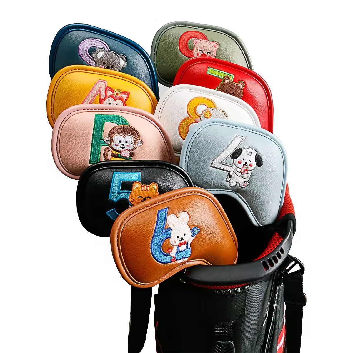9 stuks schattige cartoon dier - Women'S Golf Accessories recensie en prijs