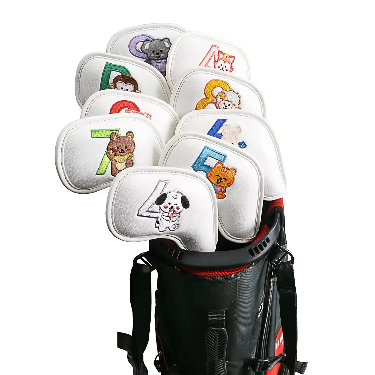 9 stuks schattige cartoon dier - Women'S Golf Accessories recensie en prijs