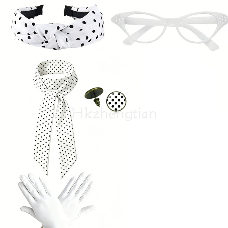 Jaren 50 Retro Polka Dot Acces - Women'S Accessories In The 1950S recensie en prijs