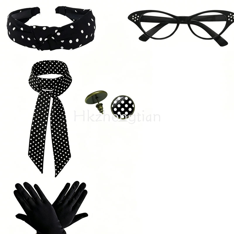 Jaren 50 Retro Polka Dot Acces - Women'S Accessories In The 1950S recensie en prijs