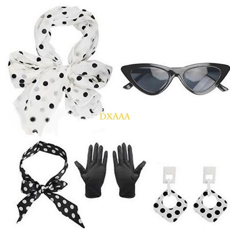 DXAA jaren '50 Rockabilly-kost - Women'S Accessories In The 1950S recensie en prijs