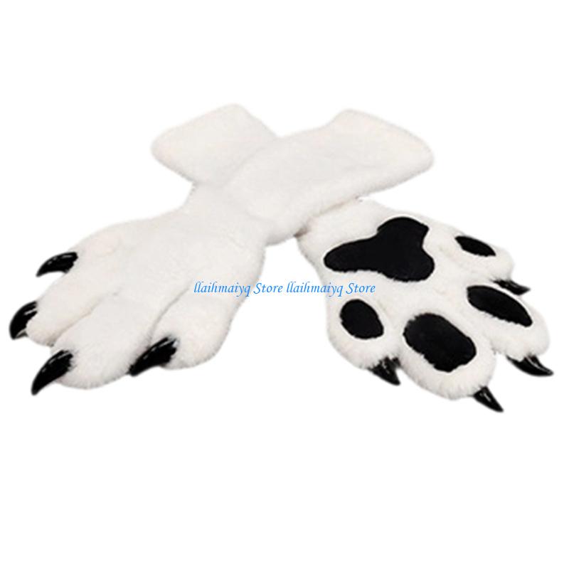 573B Pluche Vossen Wolf Klauw  - Women Accessories Description recensie en prijs