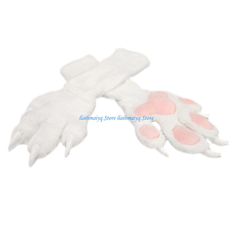 573B Pluche Vossen Wolf Klauw  - Women Accessories Description recensie en prijs