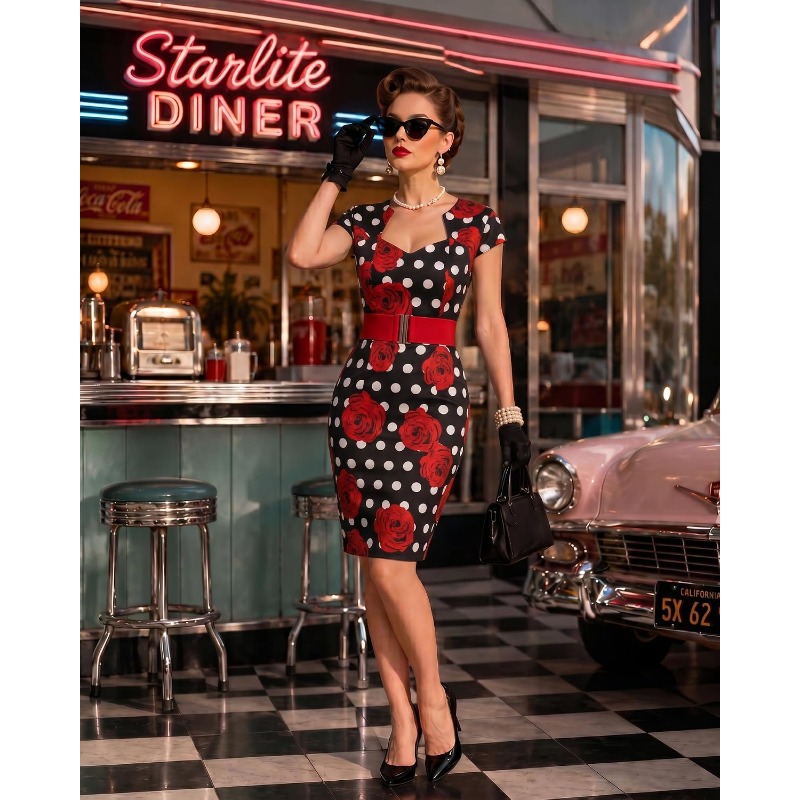 10 STUKS/SET Dames Retro Jaren - Women'S Accessories In The 1950S recensie en prijs
