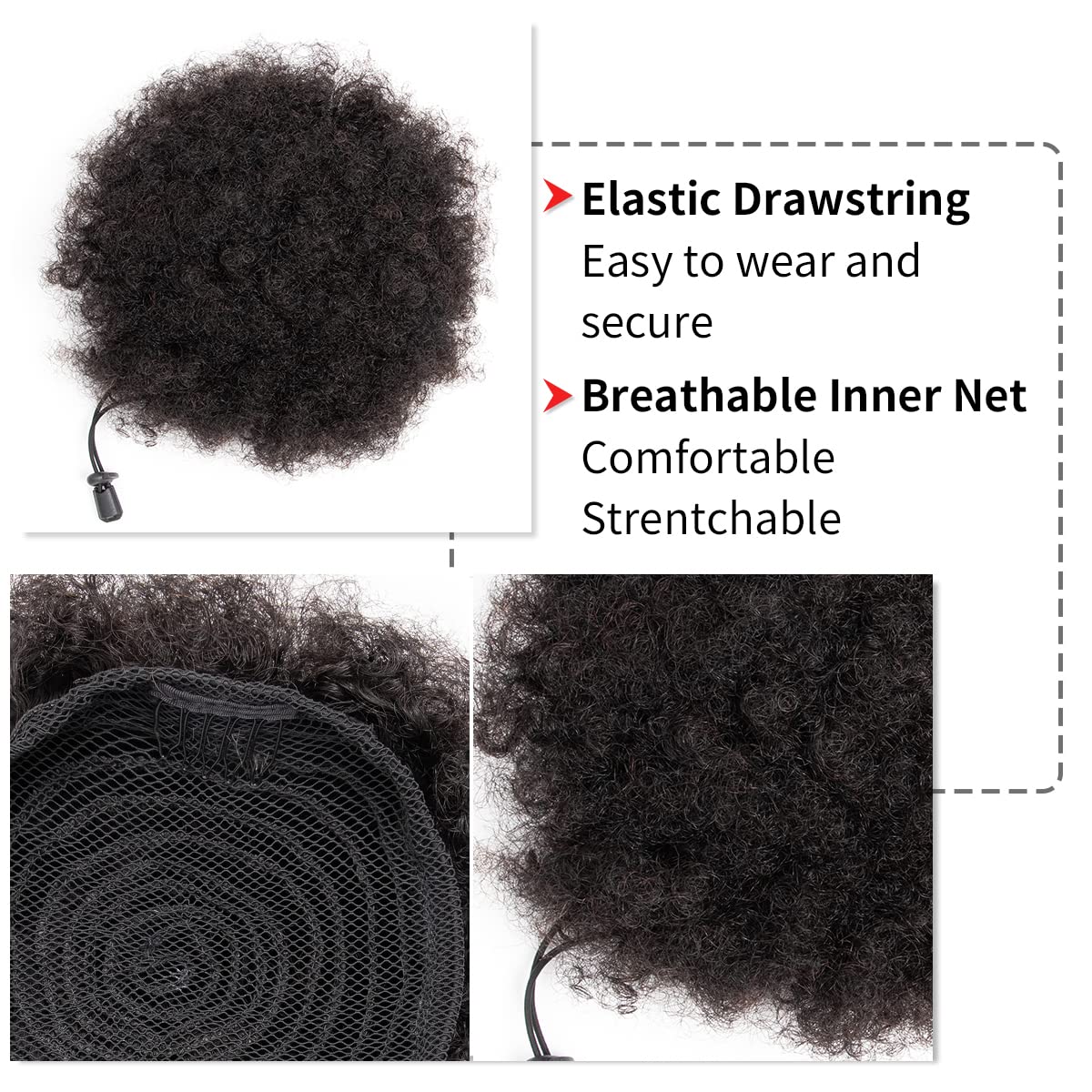 Afro Kinky Rookwolken 100% Men - Women Accessories India recensie en prijs